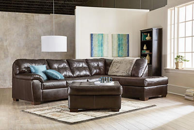 Manhattan Right Arm Facing Chaise Sectional, 1 of 2 pieces