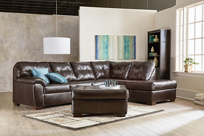 Manhattan Right Arm Facing Chaise Sectional, 1 of 2 pieces