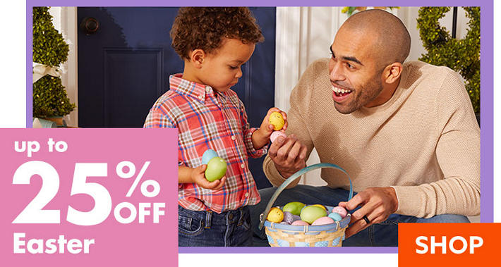 Up to 25% Off Easter