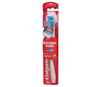 360° Optic White Soft Toothbrush
