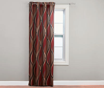 Paprika Intersecting Curtain Panel, (84")