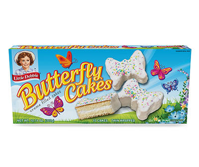 Vanilla Butterfly Cakes, 10-Count