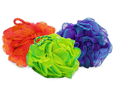 Swirl Shower Pouf - Colors May Vary