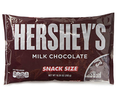 Snack Size Milk Chocolate Candy Bars, 10.35 Oz.