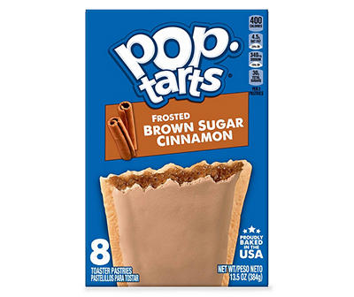 Pop-Tarts Toaster Pastries, Frosted Brown Sugar Cinnamon, 13.5 oz, 8 Count