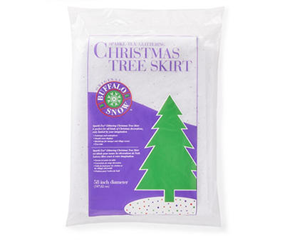 Sparkl-Tex Glittering Christmas Tree Skirt