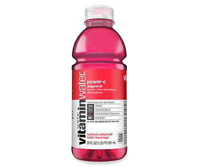 Glac�au Vitaminwater� Power-C Dragonfruit Flavored Water 20 fl. oz. Bottle
