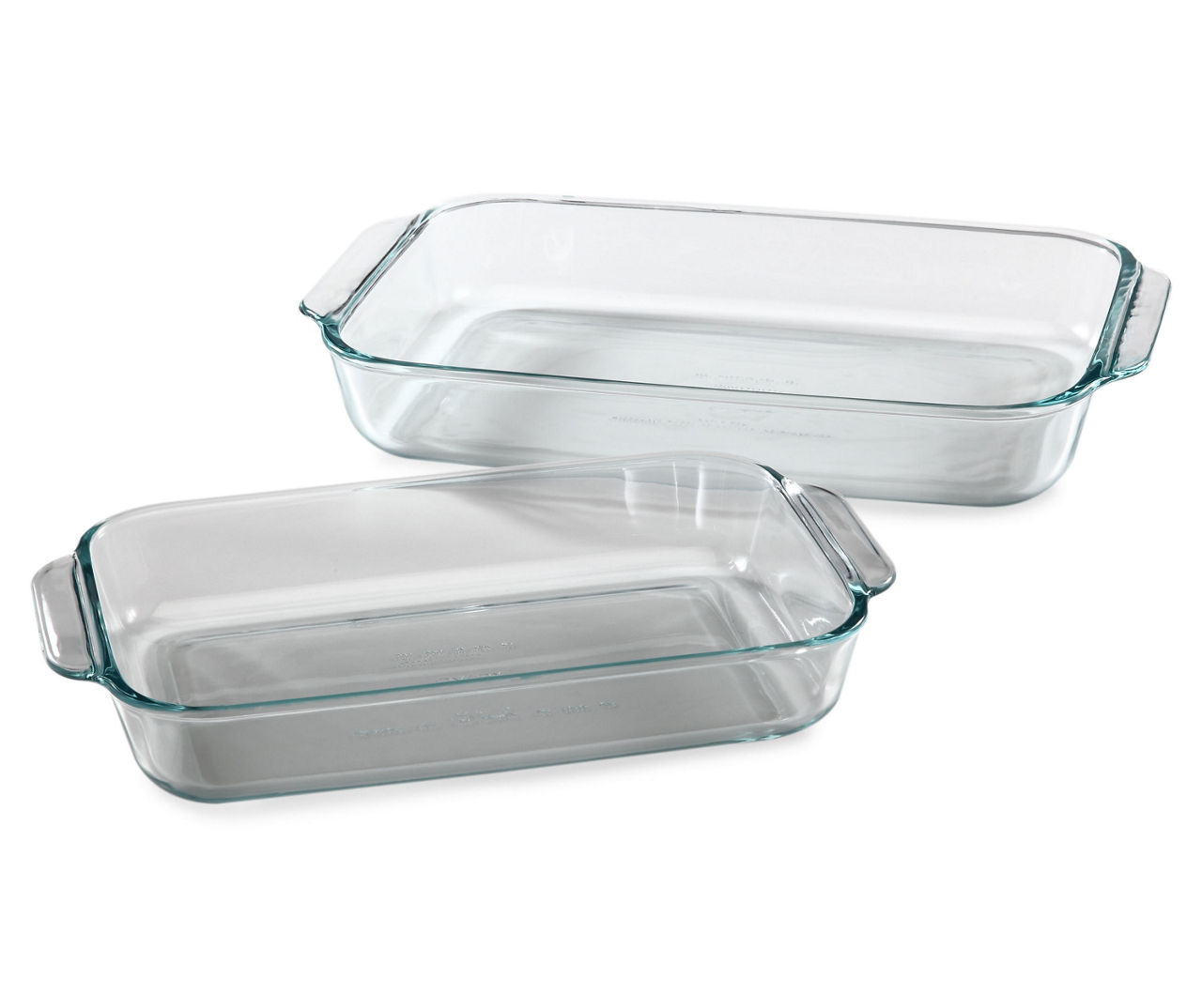 Til Ni kløft Express pyrex Glass Baking Dishes 2-Piece Set | Big Lots