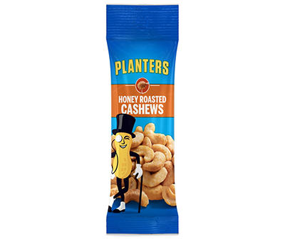 Planters Honey Roasted Cashews, 1.5 oz Bag