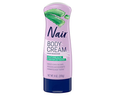 Nair with Soothing Aloe & Lanolin Hair Remover Lotion 9 oz. Squeeze Bottle