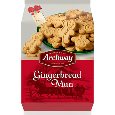 Gingerbread Man Cookies, 10 Oz.
