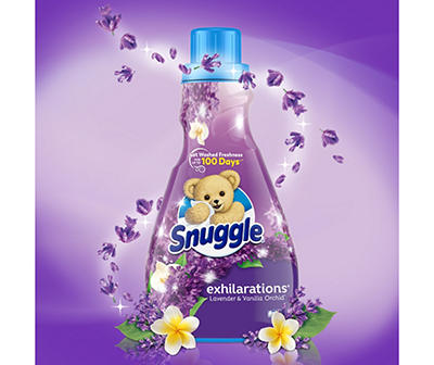 Snuggle Liquid Fabric Softener, Lavender & Vanilla Orchid, 32 Ounce, 40 Loads