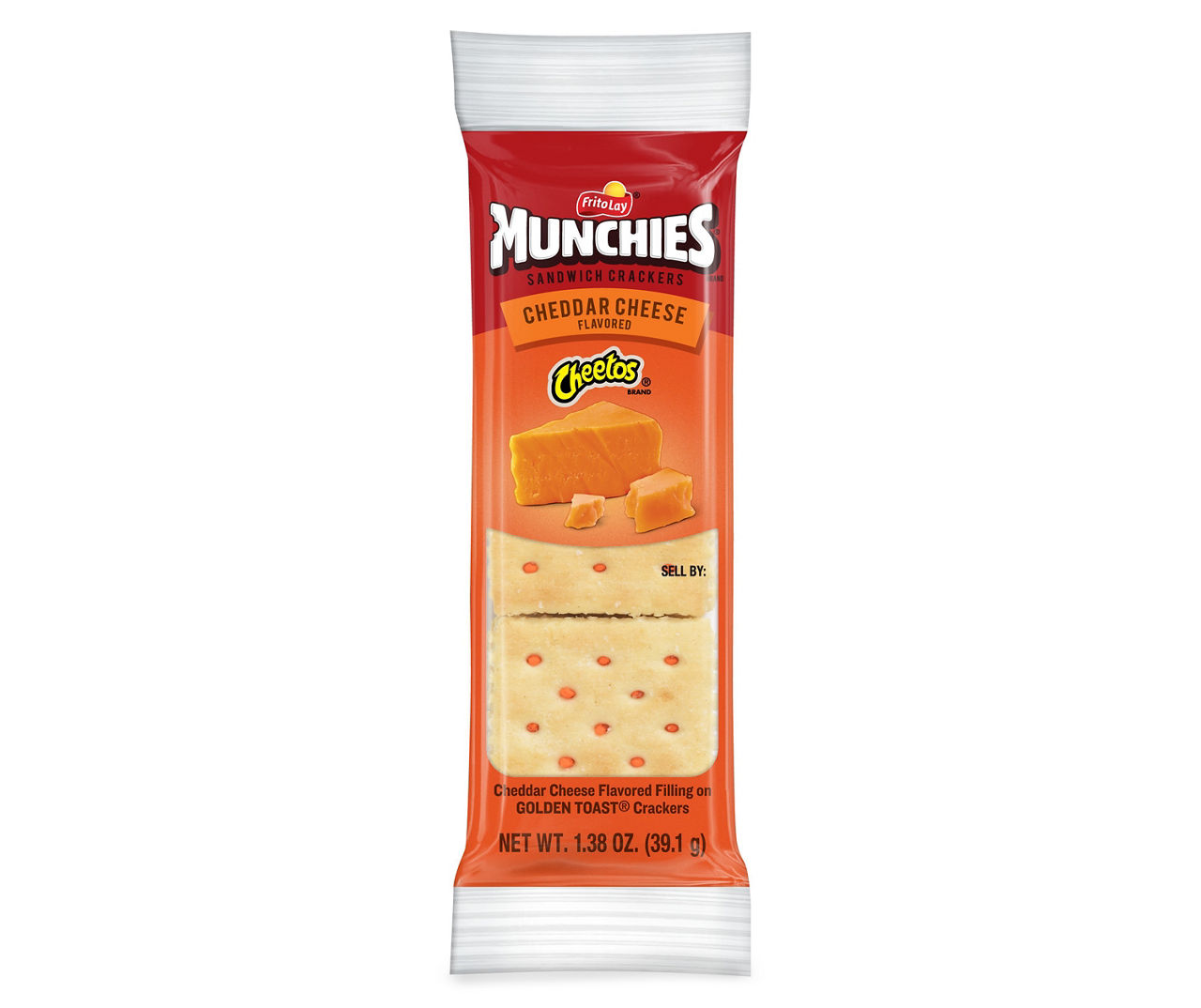 Munchies Munchies Sandwich Crackers Cheddar Cheese 1.38 Oz Big Lots