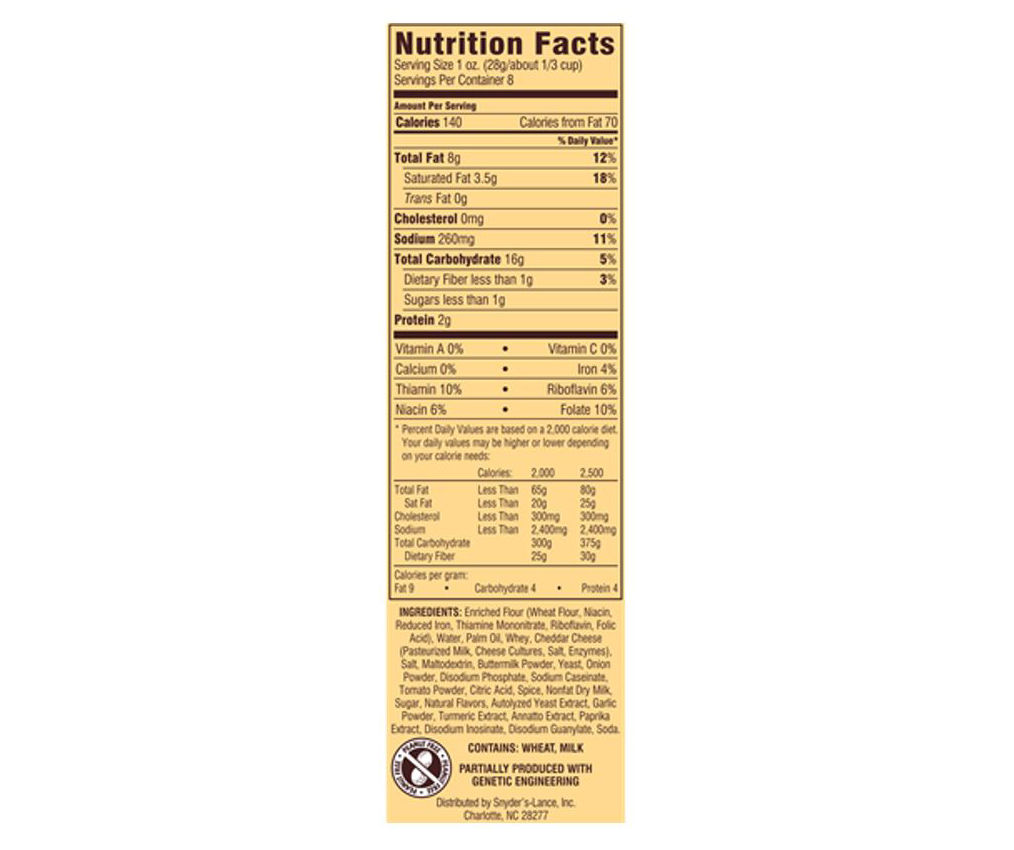 Cheddar Cheese Pretzel Pieces, 8 Oz.