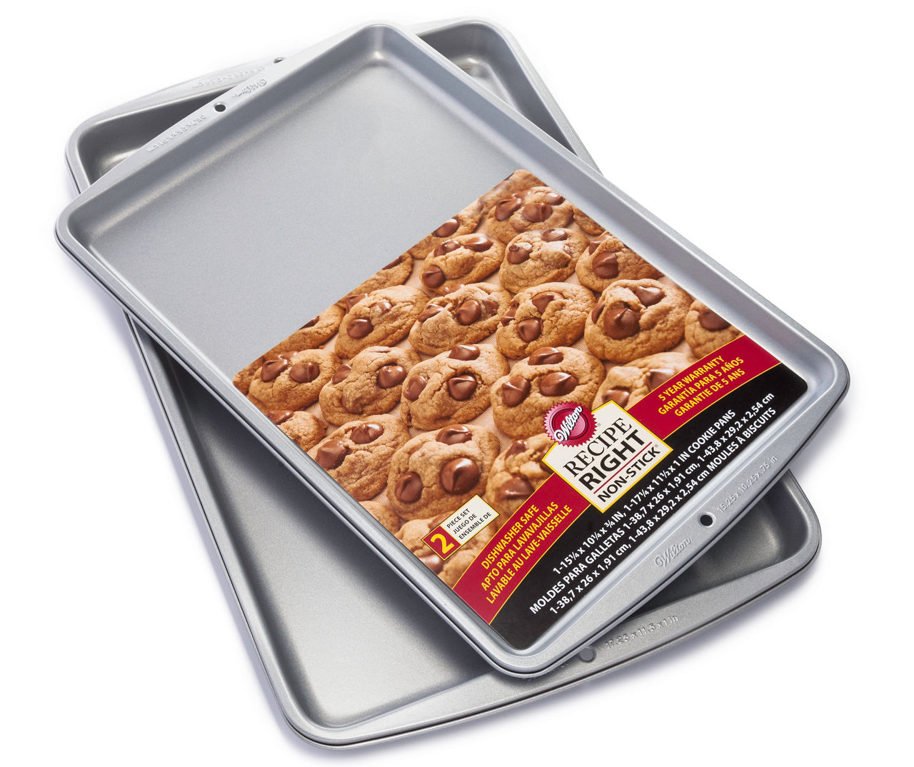 Nonstick Bakeware 2-Piece Baking Sheet Set