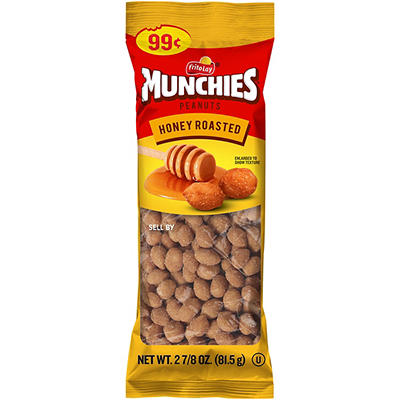 Munchies Peanuts Honey Roasted 2 7/8 Oz