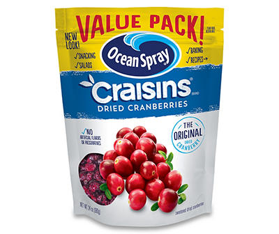 Ocean Spray Craisins Original Dried Cranberries 24 oz. Pouch