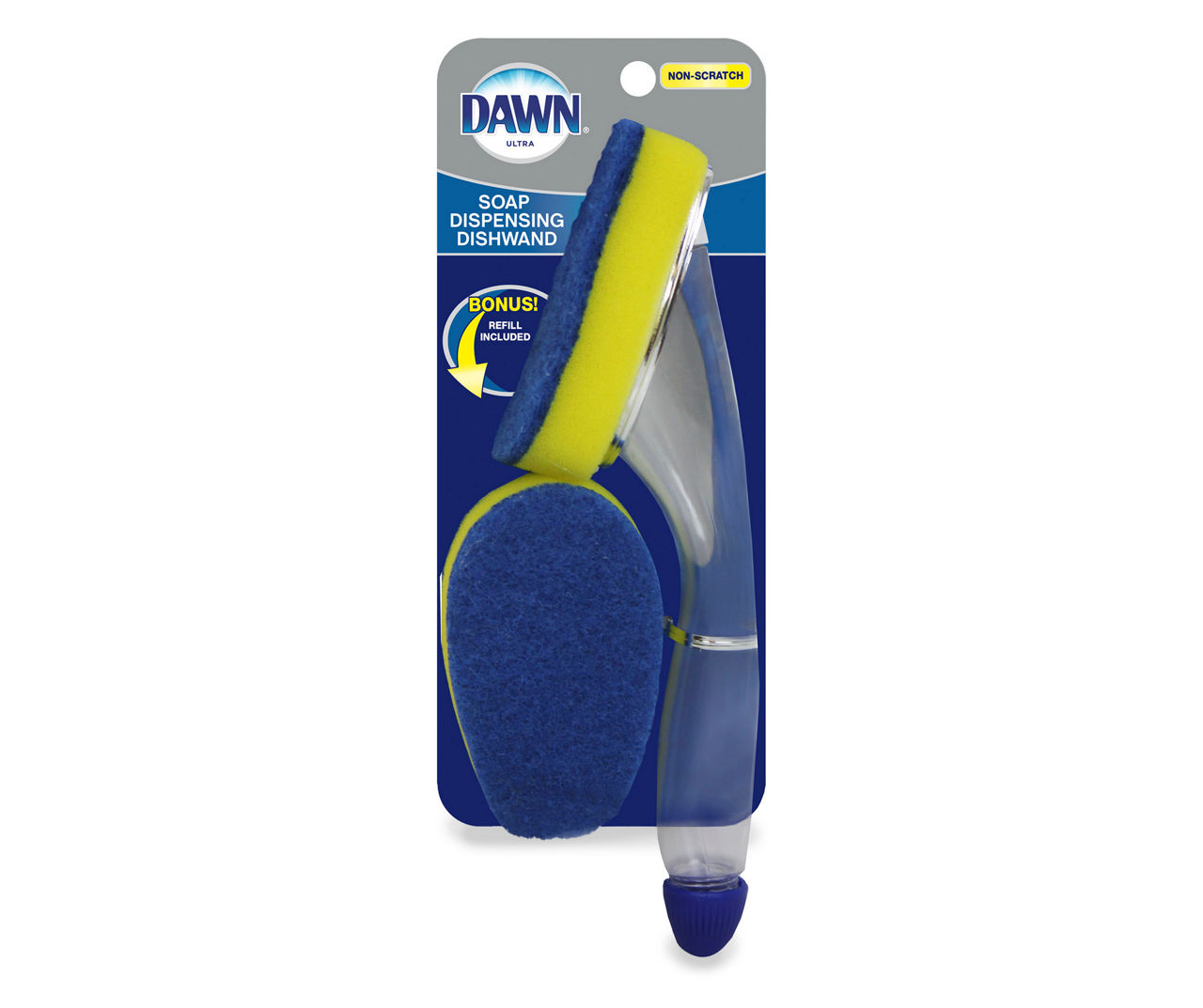 Dawn Fillable Kitchen Brush Refill, 2 Ct 