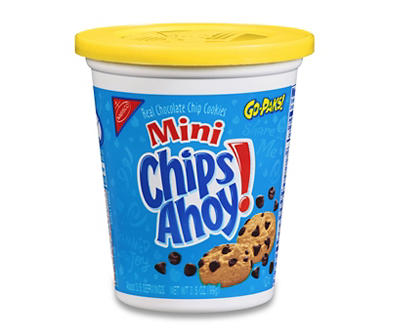 Nabisco Go-Paks! Mini Chips Ahoy! Chocolate Chip Cookies 3.5 oz. Cup