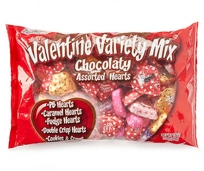 Chocolaty Hearts Valentine Variety Mix, 16 Oz.