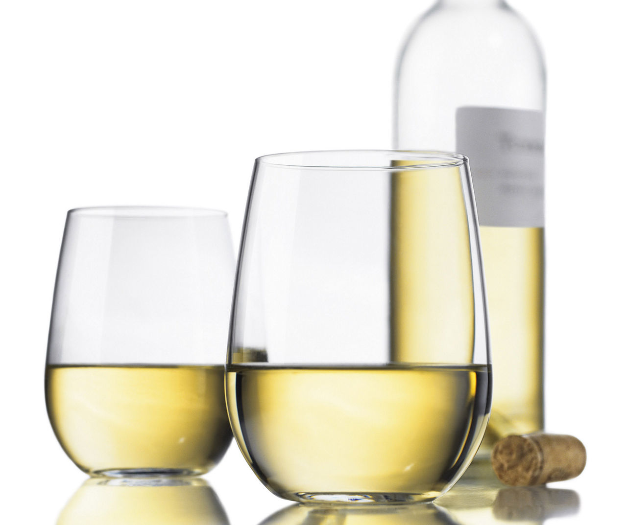Libbey Stemless White Wine 17 oz.