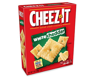 White Cheddar Baked Snack Crackers, 7 Oz.