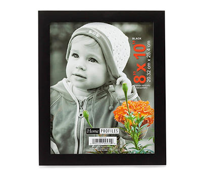 Black Linear Picture Frame, (8" x 10")