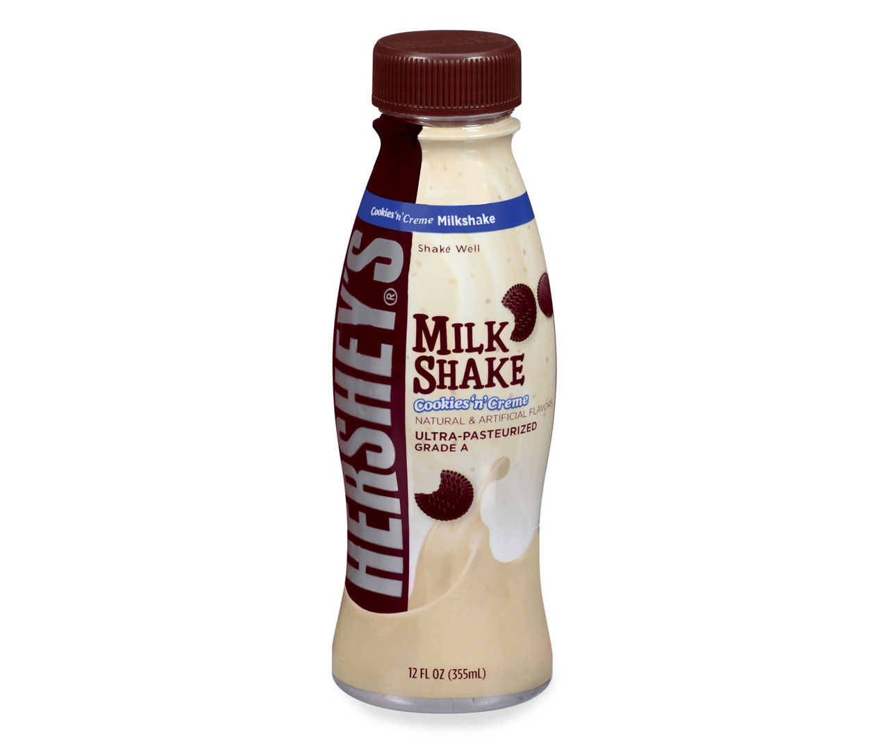 HERSHEY'S Cookies 'n' Creme Flavored Milkshake, 12 oz