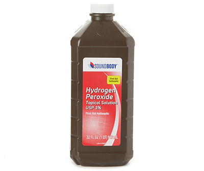 Hydrogen Peroxide Topical Solution, 32 Oz.