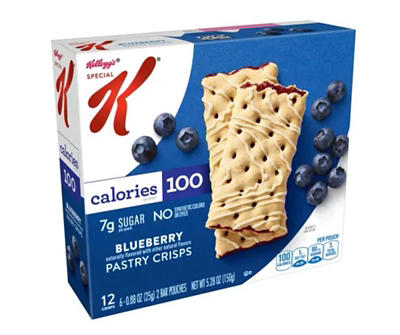 Blueberry Pastry Crisps, 6-Count