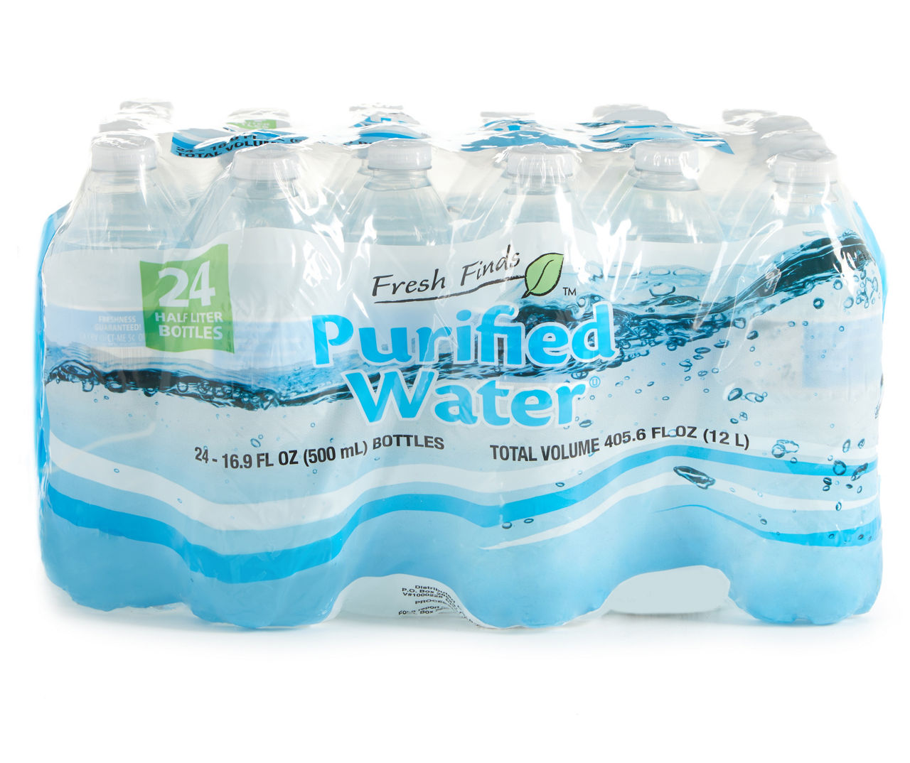 Great Value Purified Drinking Water, 16.9 fl oz, 24 Count 