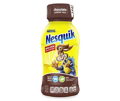Nesquik Lowfat Chocolate Milk 8 fl oz