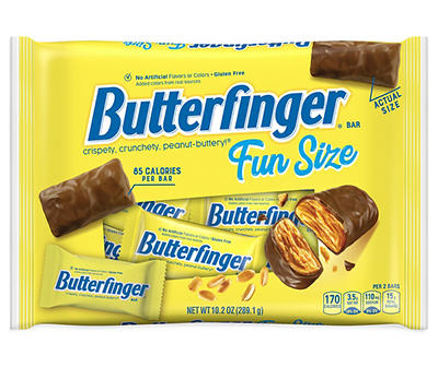 BUTTERFINGER FUN SIZE Candy Bars 10.2 oz. Bag