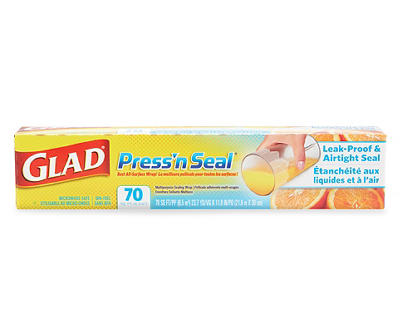 GLAD PRESS N SEAL FOOD WRAP 70SF