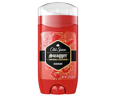Old Spice Red Collection Swagger Scent Deodorant for Men, 3 oz