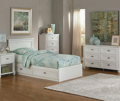Federal White Bedroom Set Room View