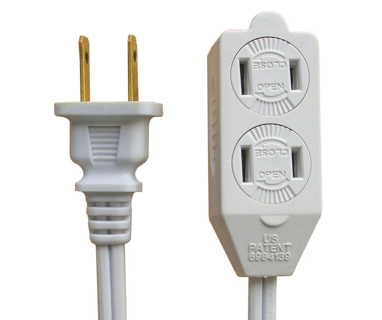 Eco Plugs 15' Indoor White Extension Cord Big Lots