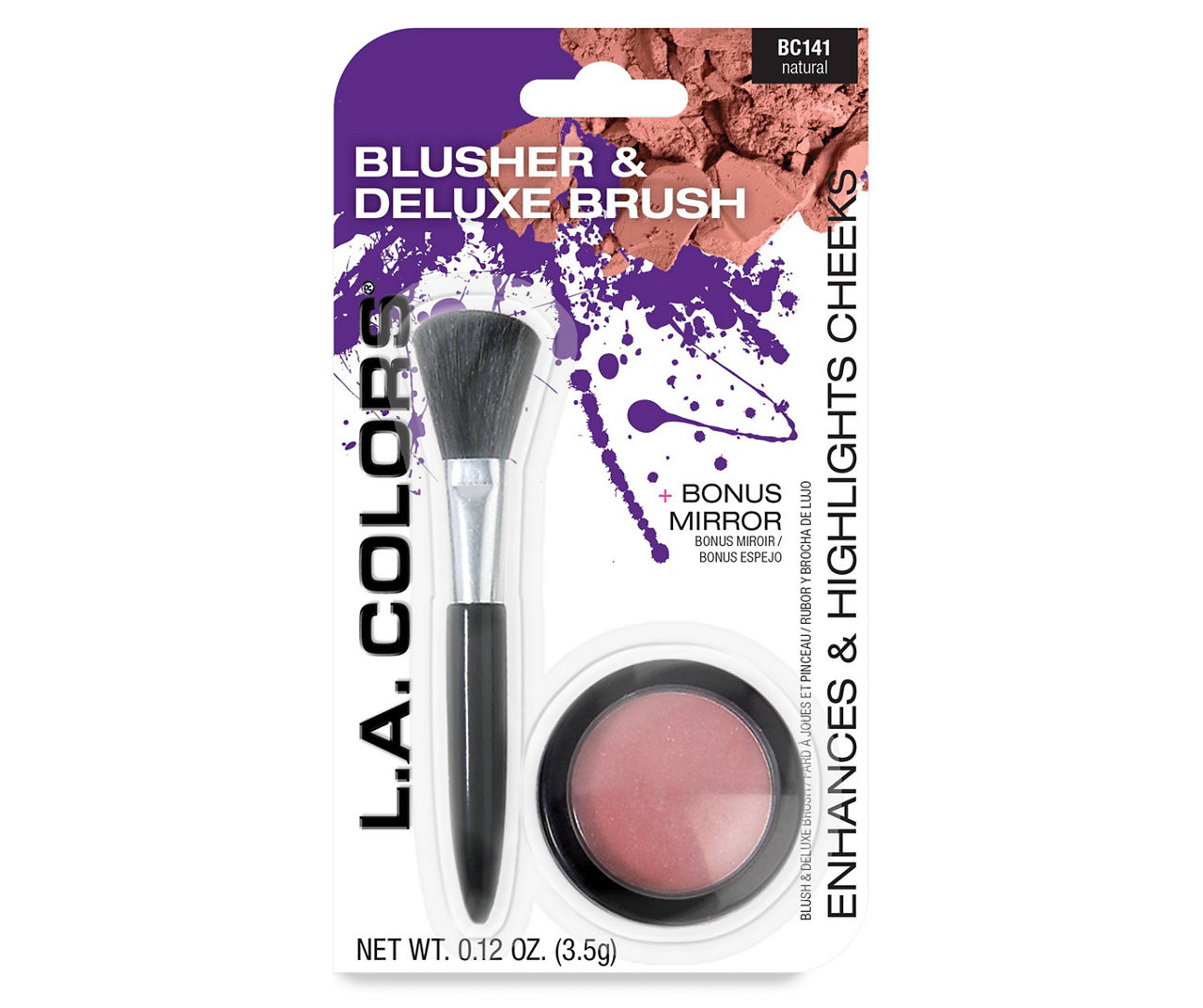 Blusher & Deluxe Brush in Natural