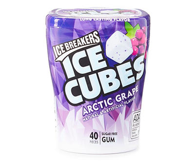 Arctic Grape Ice Cubes Gum, 40-Piece