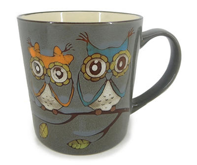 Owl Ceramic Mug, 16 Oz.