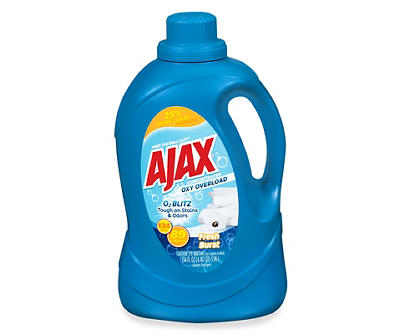 Ajax Concentrated Oxy Overload Fresh Burst Laundry Detergent 134 fl. oz. Jug