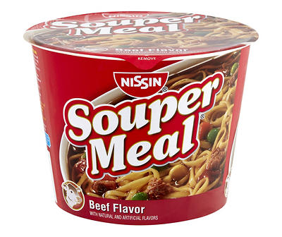 Souper Meal Beef Flavor Cup Noodles, 4.3 Oz.