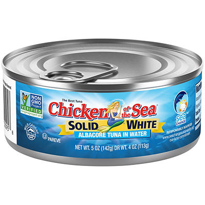 Chicken of the Sea Solid White Albacore Tuna in Water 5 ounces