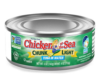 Chicken of the Sea Chunk Light Tuna in Water 5 ounces