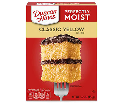 Duncan Hines Perfectly Moist Classic Yellow Cake Mix, 15.25 OZ