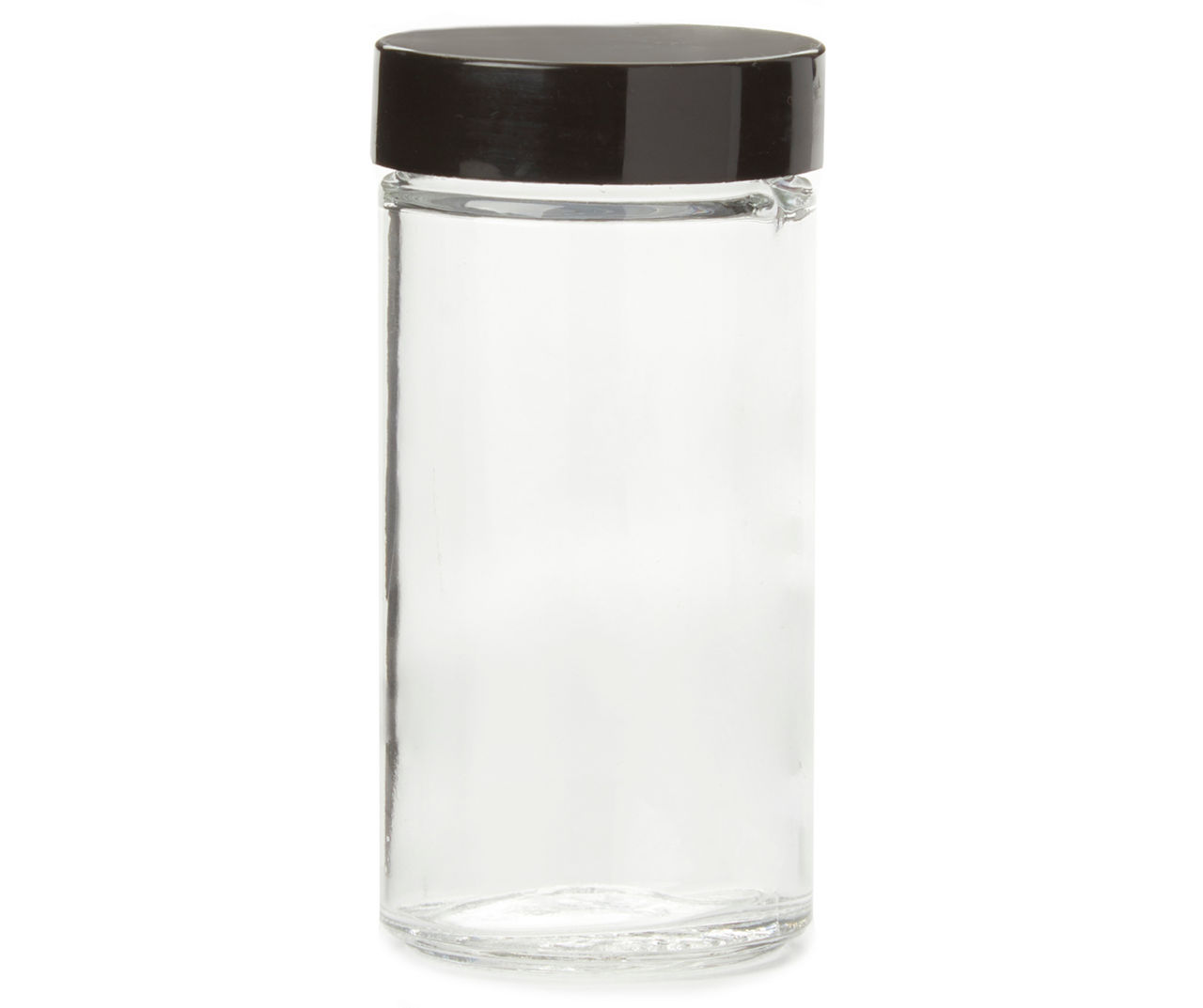 The Container Store 3 oz. Glass Spice Jar Gold Pkg/12, 1-3/4 diam. x 3-3/4 H