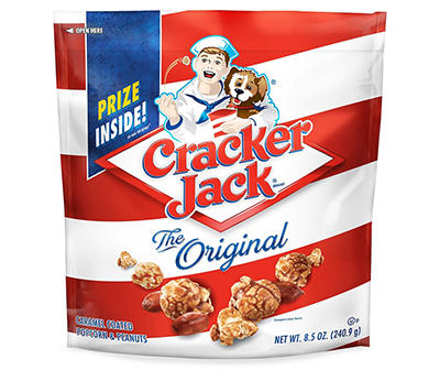Cracker Jack Caramel Coated Popcorn & Peanuts The Original 8.5 Oz