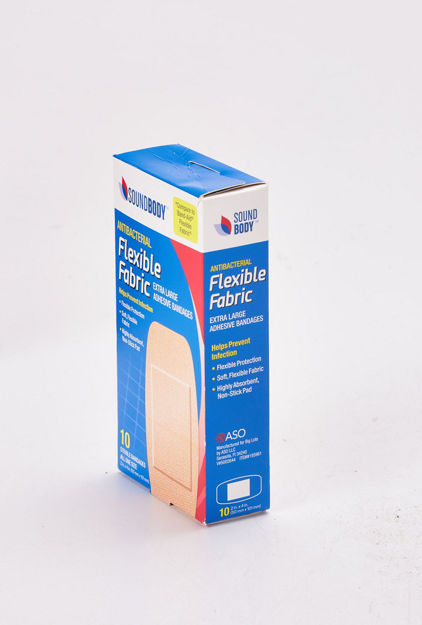 BBTO 400 Pcs Assorted Bandages Flexible Adhesive PE Bandages