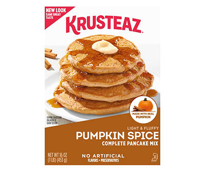Krusteaz Pumpkin Spice Pancake Mix, 16 Oz