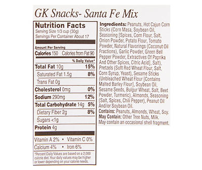 Santa Fe Snack Mix, 18 Oz.